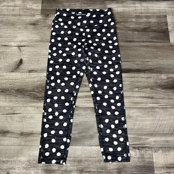 Outdoor Voices Athletic TechSweat Polka Dot Cropped Yoga Pants Women’s Size S - Picture 1 of 8